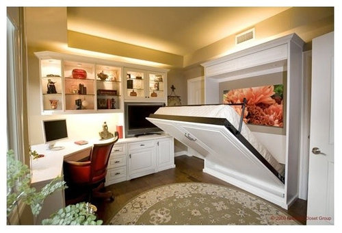 Murphy Bed Kit Basement Design Ideas, Pictures, Remodel & Decor