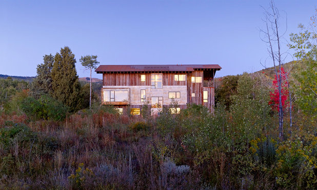 Rustic Exterior by Carney Logan Burke Architects