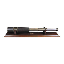 Authentic Models - Bronze Spyglass With Stand - Both decorative and ...