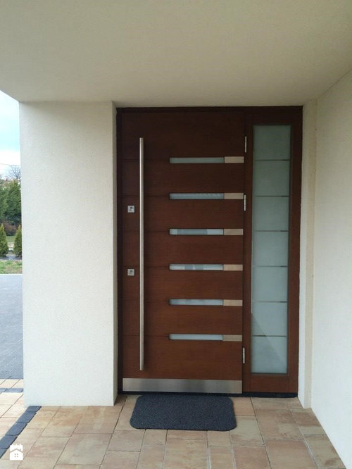 European Mahogany Wood Exterior Doors Custom Order