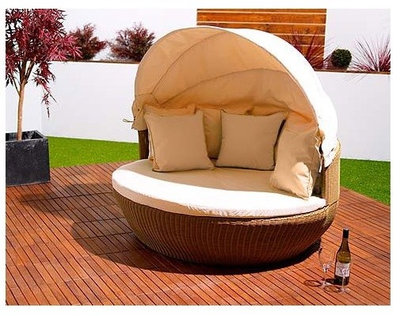 Contemporary Outdoor Loveseats by Abode Interiors