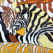 Vintage Wallpaper, African Safari Animals by Vintage Baron