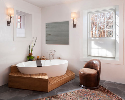 Platform Tub Home Design Ideas, Pictures, Remodel and Decor