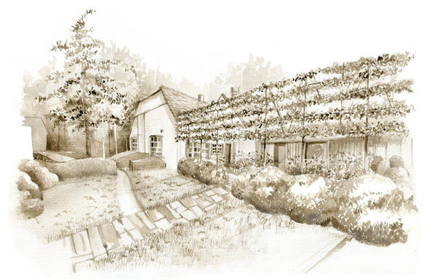 Country Rendering by Stefano Marinaz Landscape Architecture