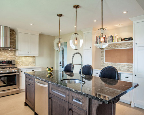 Black And Tan Kitchen Home Design Ideas, Pictures, Remodel and Decor