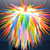 Fluro Artichoke Pendant Light