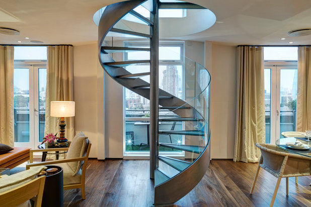 Contemporary Staircase by Hartmann Designs Limited