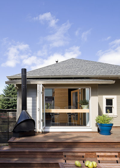 Contemporary Terrace & Balcony by Ogawa Fisher Architects