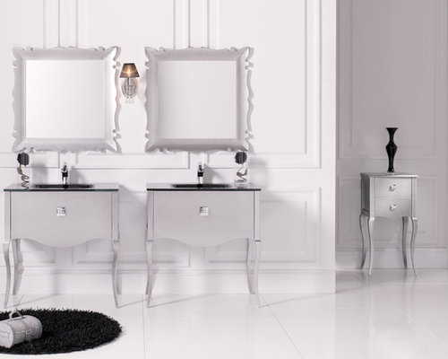 Muebles de baño estilo neoclásico