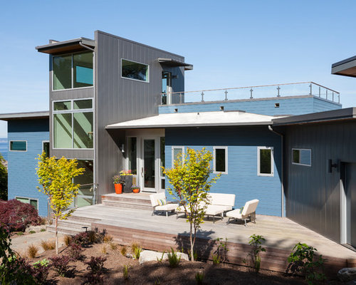 Van Deusen Blue Benjamin Moore Exterior Design Ideas