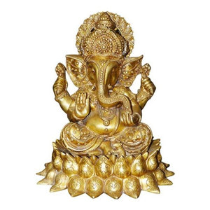 Hindu God Ganesha Statue - http://www.mogulinterior.com/hindu-god-ganesha-sitting-statue.html