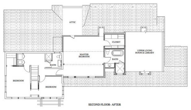 Traditional Floor Plan by JWT Associates