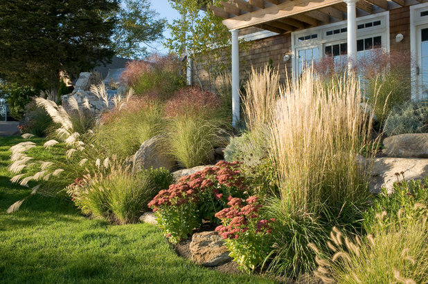 Beach Style Landscape by Princeton Scapes Inc