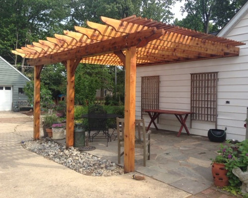 Pergola Backyard Home Design Ideas, Pictures, Remodel and Decor