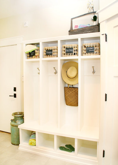 Traditional Hallway & Landing by Green Apple Design