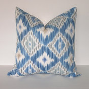 Decorative Designer Ikat Pillow Cover By Loubella1