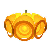 Submarine Lamp Shade, Yellow