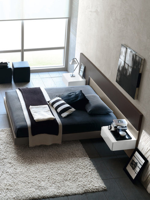 Headboard Nightstand Combo Home Design Ideas, Pictures, Remodel and Decor