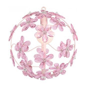 Pink Chloe Chandelier