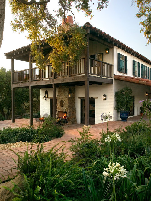 Two Story Balcony Home Design Ideas, Renovations & Photos