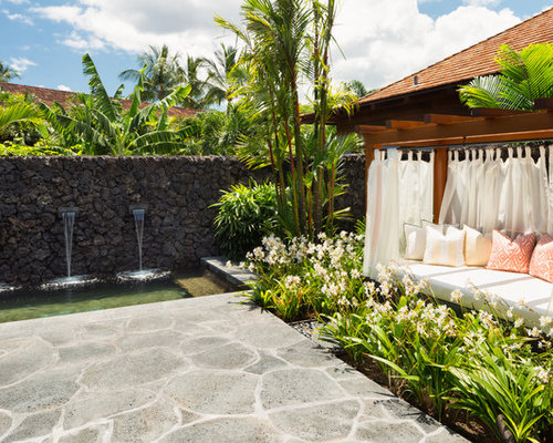 Tropical Patio Design Ideas, Pictures, Remodel & Decor