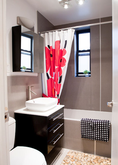 Contemporain Salle de Bain by Shelly Chung Design