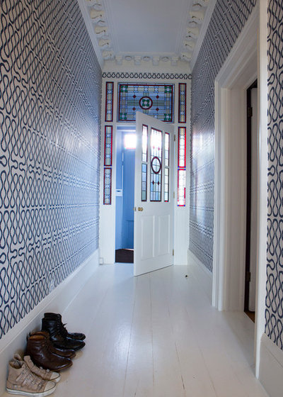 Contemporary Hallway & Landing by Goodchild Interiors