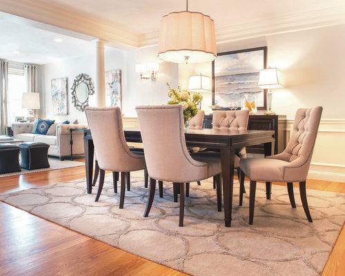 dining room with area rug