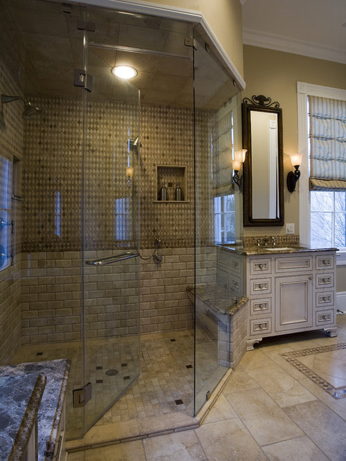 Low Threshold Shower Home Design Ideas, Pictures, Remodel and Decor