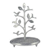 Birds On Tree Menorah By Shraga Landesman