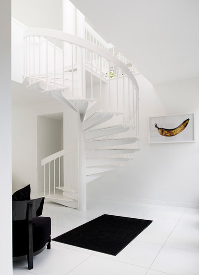 Contemporary Staircase by Rikki Snyder