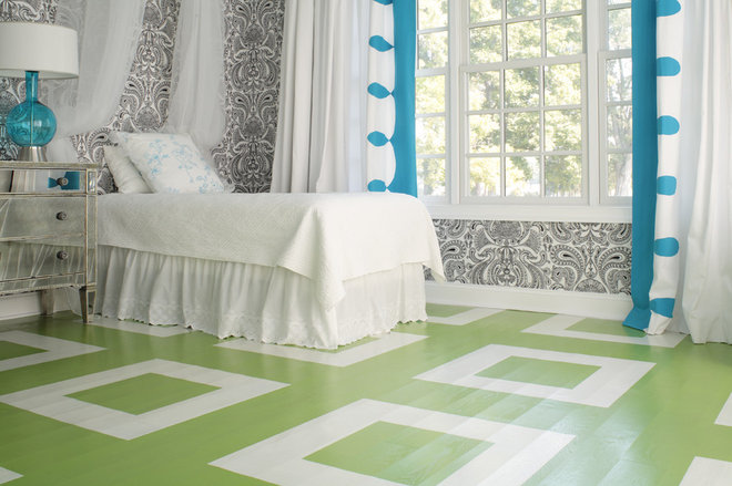 Модернизм Спальня Bedroom Patterns & Flooring