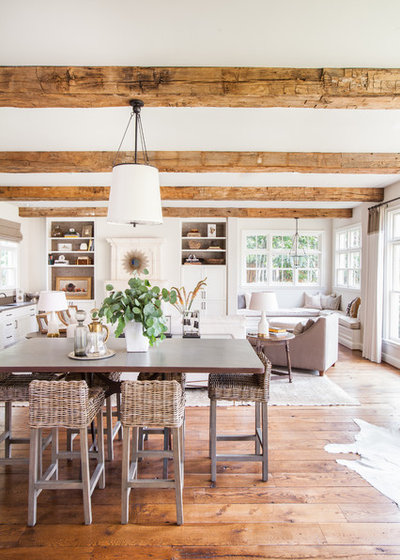 Farmhouse Dining Room by Marie Flanigan Interiors
