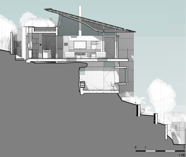 Contemporary Section by Richard Cole Architecture