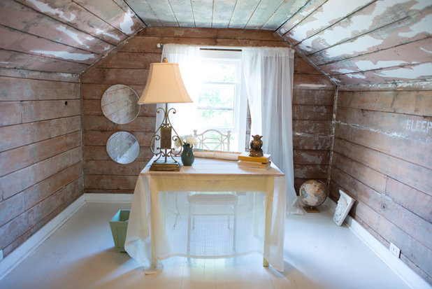 Shabby-chic Style Home Office & Library by Cassie Daughtrey Realogics Sotheby's Realty