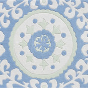 Suzani Blue Rug