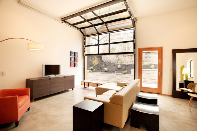 Industrial Living Room Modern Living Room
