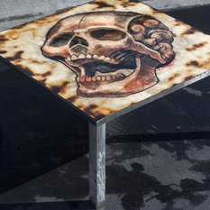 sugar skull coffee table - coffee addicts sugar skull coffee table - coffee addicts