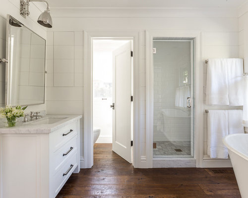 Medium Sized Traditional Family Bathroom Design Ideas ...