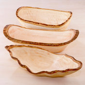 Wood Bark Bowl