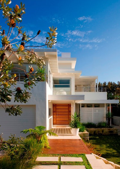 Contemporary Exterior by Sanctum Design