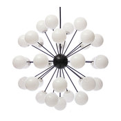 Massive Starburst Ceiling Fixture