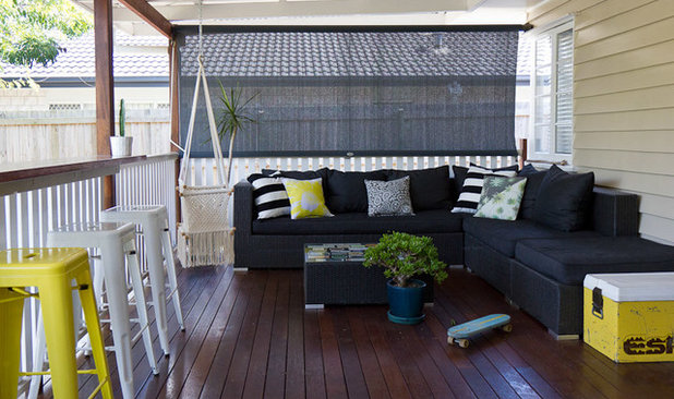 Coastal Terrace & Balcony by Walk Among The Homes