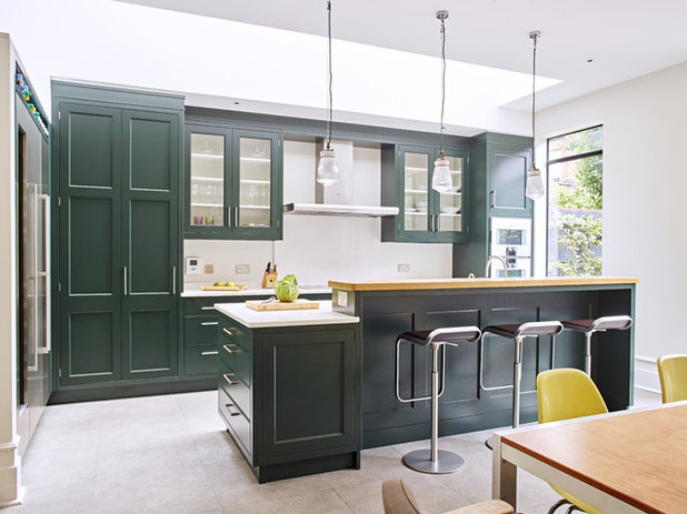 Transitional Kitchen by Woodstock Furniture