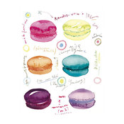 French Macarons Print Tea Time Rendezvous By lucileskitchen