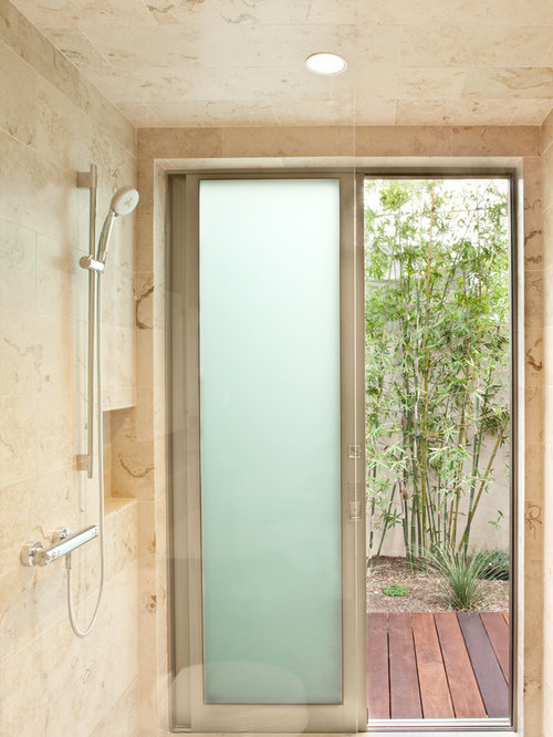 Limestone Shower Home Design Ideas, Pictures, Remodel and Decor
