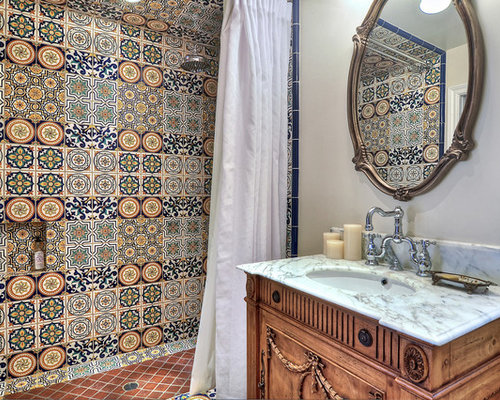 Ornate Tile Home Design Ideas, Pictures, Remodel and Decor