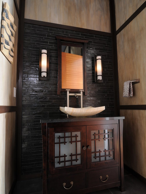 style fixture Asian bathroom