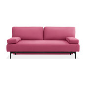 Mario Custom Convertible Sleeper Sofa, Desmond Pink