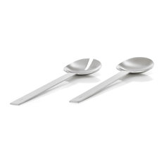 sets one Includes spoon large serving large utensils salads. spoon one flatware and  regular serving